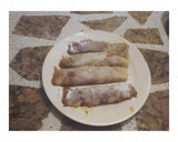 Foto del paso 8 de la receta: Panqueque con dulce de leche