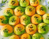 A picture of step 10 of Tricolour Cookies.