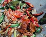 Foto langkah ke 5 dari resep Tempe Oreg bumbu iris.