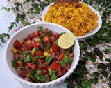 عکس مرحله 5 از دستور سالاد گوجه فرنگی 😋