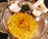 A picture of step 6 of Jowar methi thepla (Sindhi style jowar methi dhoda).