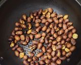 Hình bước làm 1 của món Sữa đậu phộng rang + đậu gà rắc hạt chia🥜🥜🥜🧆🍶