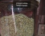 A picture of step 1 of White karahi #Ramadankityari.