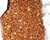 Foto langkah ke 4 dari resep 91. Sambal Kacang Tanah Udang Rebon.