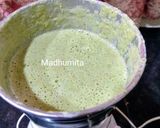 A picture of step 1 of Pessarattu.