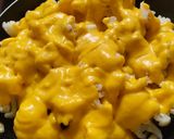 Foto del paso 4 de la receta: Coliflor en salsa cremosa🍛de calabacin y zanahoria con cebollas y manzanas salteadas🥘🍱🍲