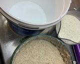 A picture of step 2 of Sour dough starter.
