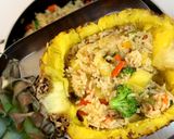 A picture of step 10 of Thai Pineapple Fried Rice.