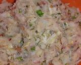 A picture of step 3 of KechoSamos (Vegitable Samosay in Kachori Style).