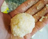 Foto del paso 2 de la receta: Torrejitas de arroz rellenas de queso