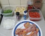 Foto del paso 1 de la receta Jamoncitos de pollo al chilindrón