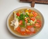 A picture of step 5 of ABC Soup (Chinese Chicken Stew).