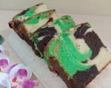 Marmer butter cake 3 telur langkah memasak 8 foto