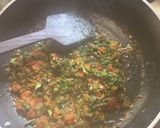 A picture of step 4 of Spinach Moong Dal Tadka (No onions and No garlic) Recipe.