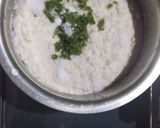 A picture of step 1 of Shahi Amiri Dhokla.