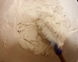 A picture of step 3 of Focaccia.