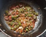 A picture of step 6 of Indian Pasta.