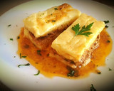 Foto del paso 13 de la receta: Sandwich de puré de Patata relleno de Fricandó de Cerdo con Moixernons