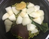 Foto langkah ke 2 dari resep Bubur Kacang Hijau Organik (fiber creme).