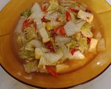 Foto langkah ke 5 dari resep Sayur tumis tahu sawi putih.