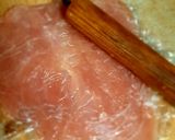 Rántott csirkemell tekercs, sütőben sütve recept fázis 1 fotója
