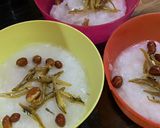 Gambar langkah 4 resipi Bubur Ayam Sempoi.