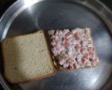 A picture of step 3 of Vegetable sandwich.