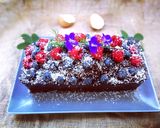 Foto del paso 12 de la receta: Bizcocho de chocolate con glaseo de chocolate fondant