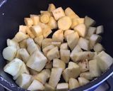 Une image de l'étape 4 de Écrasée de panais au bouillon de champignons et fromage.