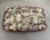 Foto del paso 4 de la receta: Budín de hojas de betarraga con tallarines rojos