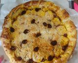Foto langkah ke 3 dari resep Pizza banana coklat keju.