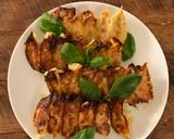A picture of step 6 of Chicken and Tomato Gyoza.