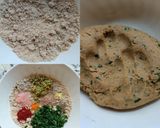A picture of step 2 of Maize Flour vada.