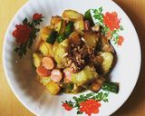 Foto langkah ke 4 dari resep Tumis Terong Pedas Nendang.