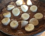 A picture of step 4 of Banoffee pie my way.