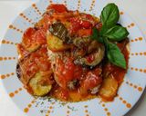 Foto del paso 11 de la receta: Caballa fresca con verduras de tumbet