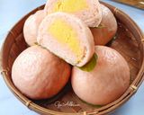 Foto langkah ke 8 dari resep Bakpao Tanpa Ulen Isian Kacang Hijau.