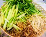 Hình bước làm 7 của món Riêu cá điêu hồng với bún
