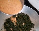 A picture of step 3 of Besan Methi ki sabji.