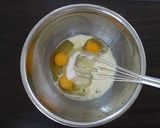 A picture of step 5 of Chocolate Cheese Muffins.