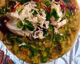 A picture of step 8 of Paneer Kathi Rolls.
