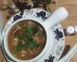A picture of step 9 of Chicken Corn Soup.