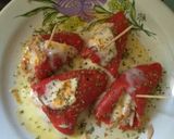 Foto del paso 5 de la receta: Pimientos rellenos de atún y queso bajo en grasas