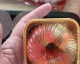 Foto langkah ke 6 dari resep Puding Jeli Buah Cokelat.