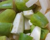 A picture of step 2 of Bihari Style Dry Parwal Aloo Masala.