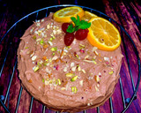 கோதுமை ஆரஞ்சு சாக்லெட் கேக் (Kothumai orange chocolate cake recipe in tamil) ரெசிபி ஸ்டேப் 12 புகைப்படம்