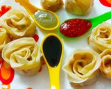 A picture of step 7 of Veg Momos.
