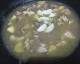 Gambar langkah 3 resipi Sup ayam ala Thai.