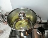 A picture of step 1 of Lentils with chorizo.
