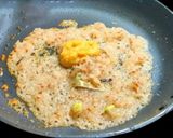 A picture of step 3 of Creamy paneer capsicum subji.